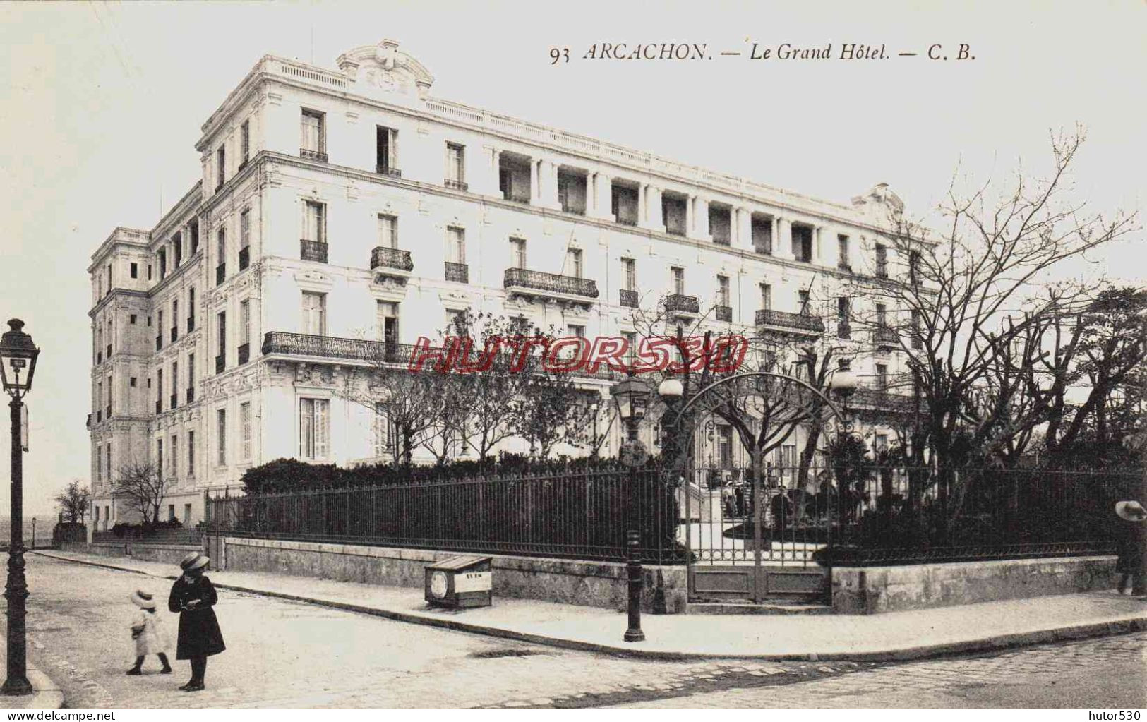 CPA ARCACHON - GIRONDE - LE GRAND HOTEL - Arcachon