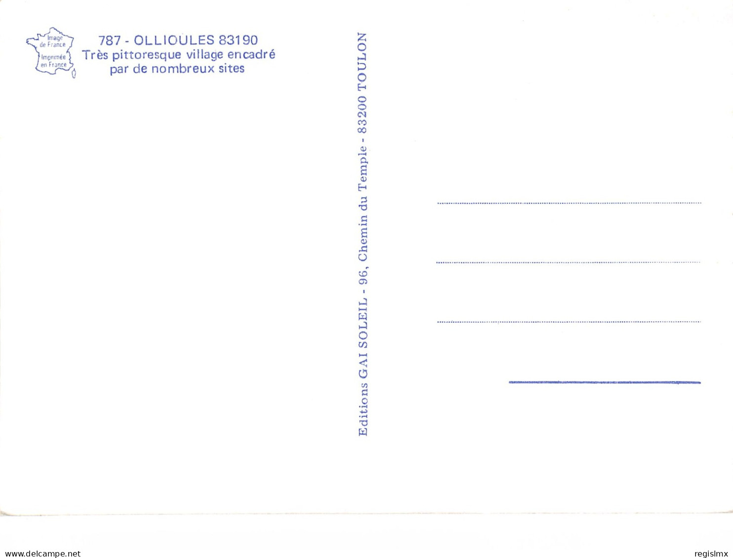 83-OLLIOULES-N°1030-D/0089 - Ollioules