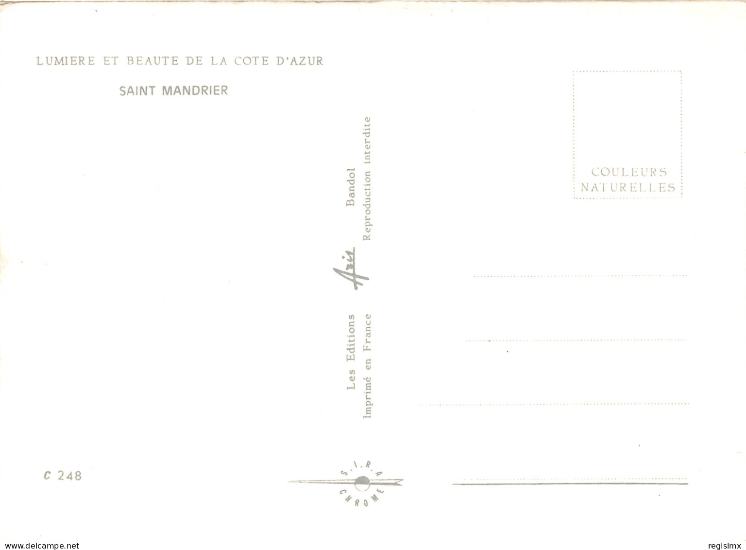 83-SAINT MANDRIER-N°1030-C/0345 - Saint-Mandrier-sur-Mer