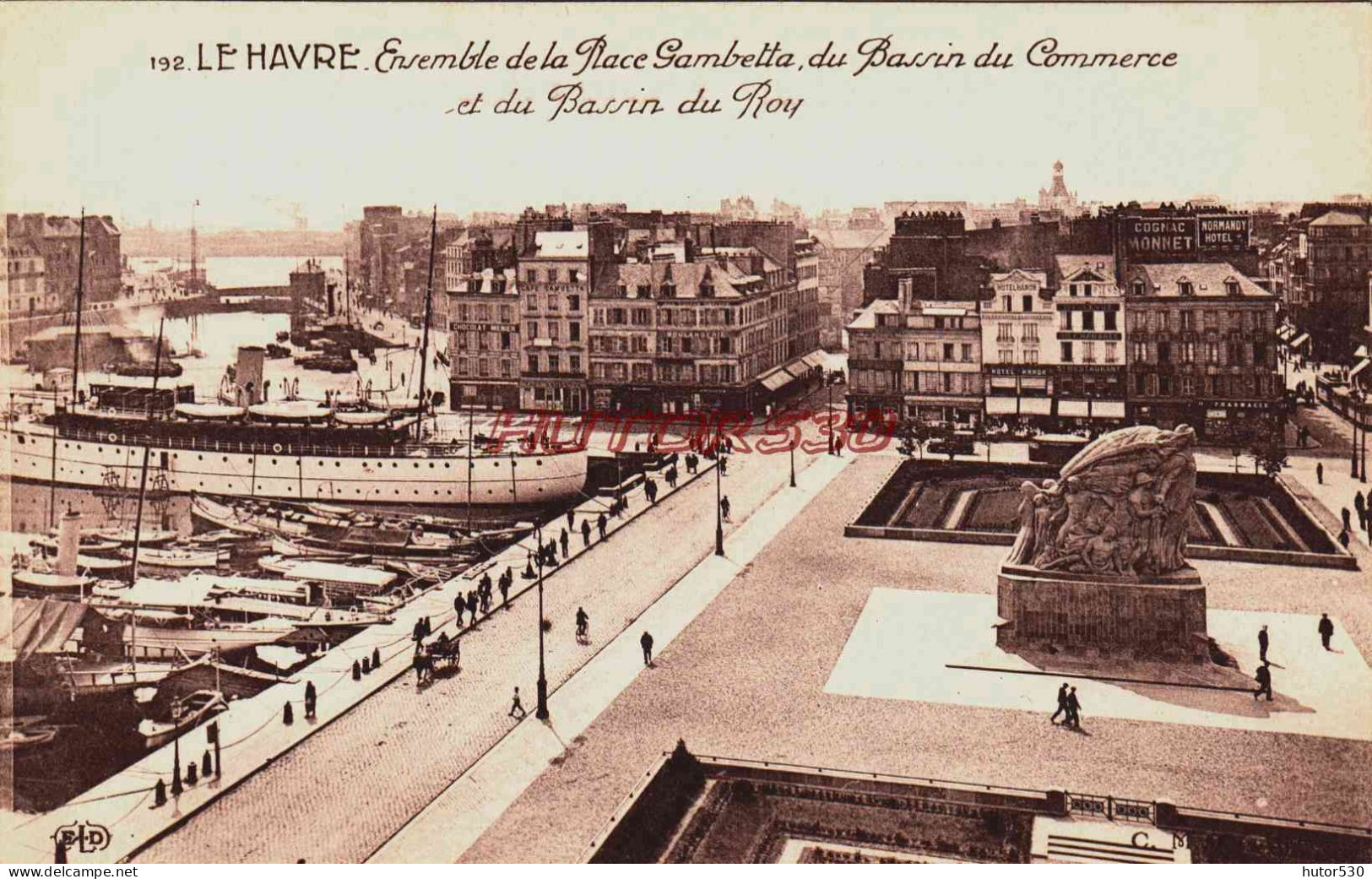 CPA LE HAVRE - SEINE MARITIME - BASSIN DU ROY - Harbour