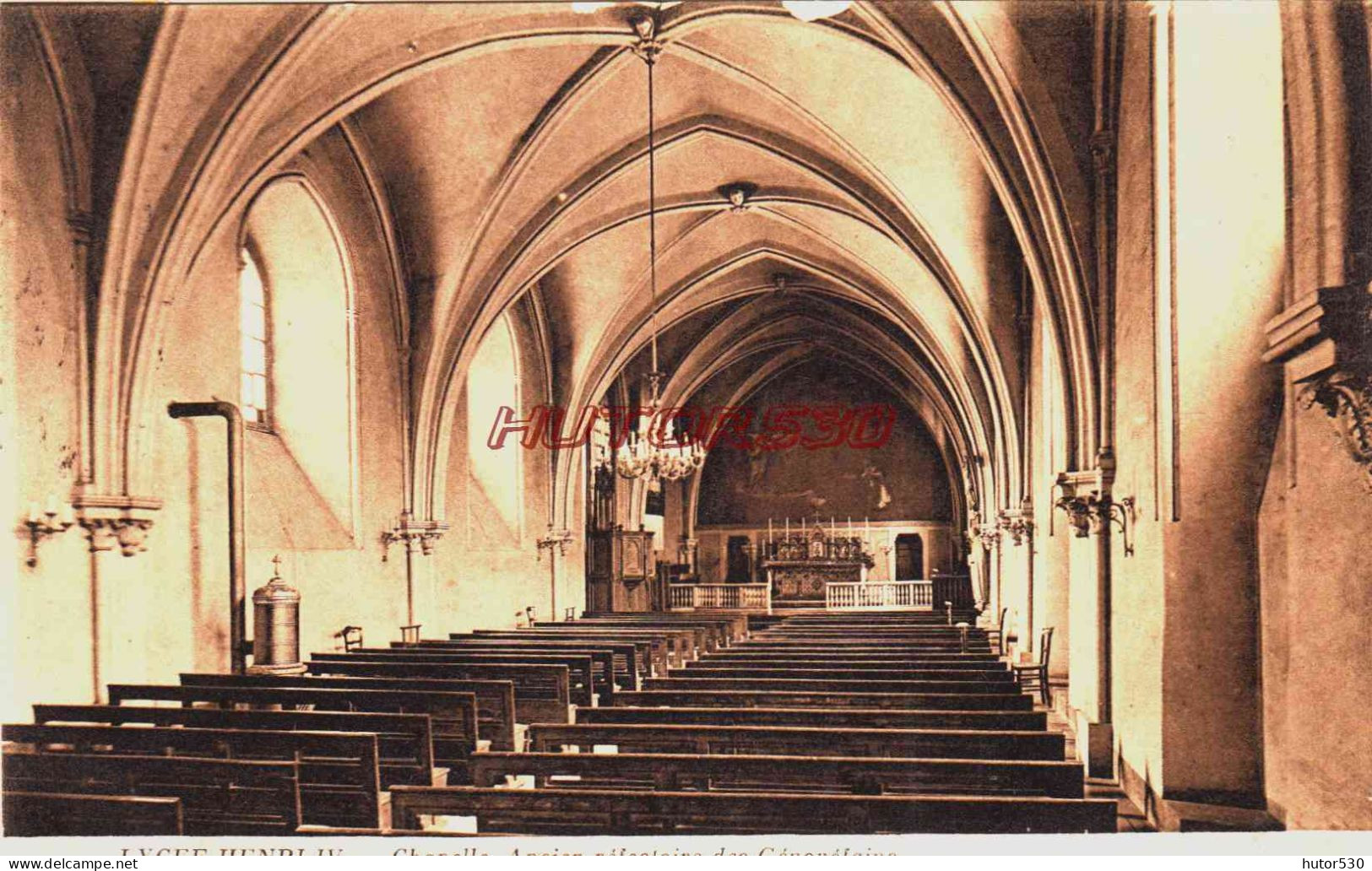 CPA PARIS - LYCEE HENRI IV - LA CHAPELLE - Enseignement, Ecoles Et Universités