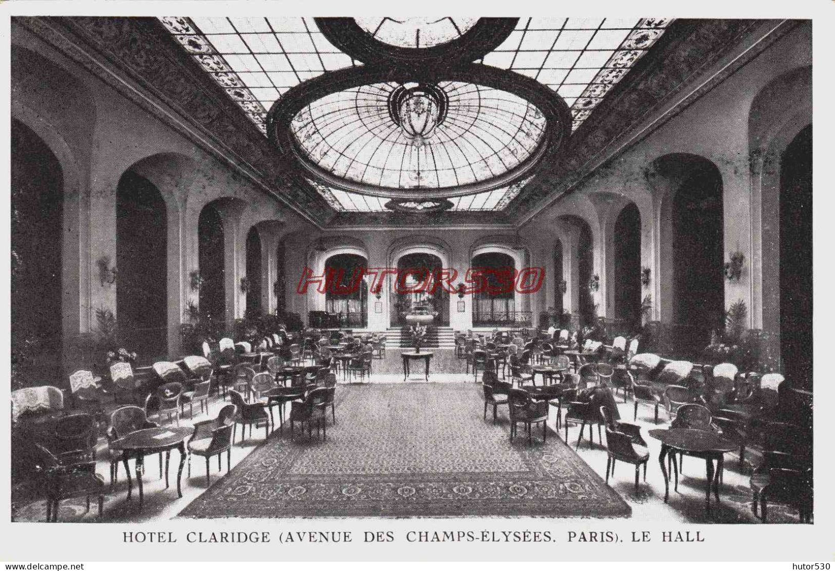 CPSM PARIS - HOTEL CLARIDGE - Cafés, Hoteles, Restaurantes