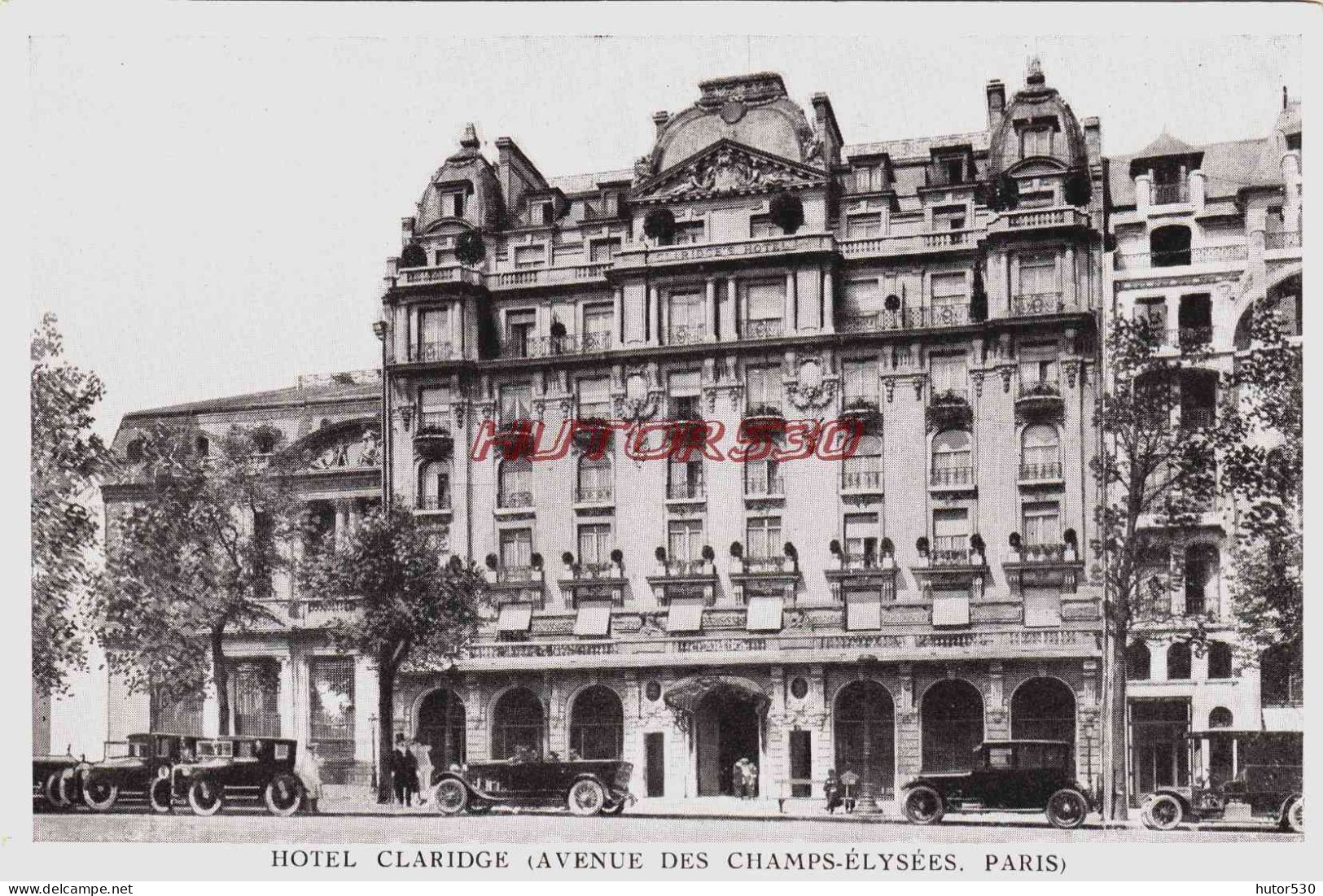 CPSM PARIS - HOTEL CLARIDGE - Cafés, Hoteles, Restaurantes