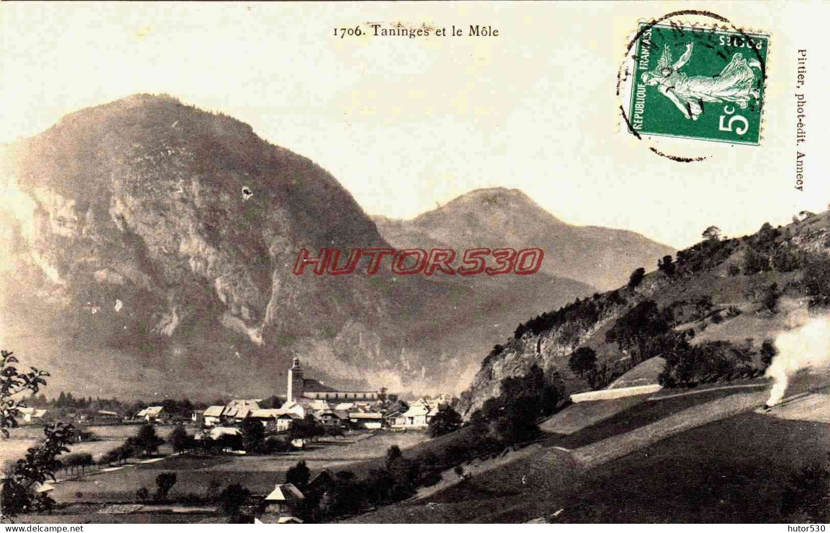 CPA TANINGES - HAUTE SAVOIE - ET LE MOLE - Taninges