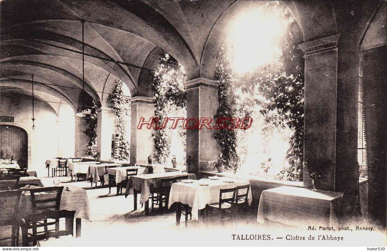 CPA TALLOIRES - HAUTE SAVOIE - CLOITRE DE L'ABBAYE - Talloires