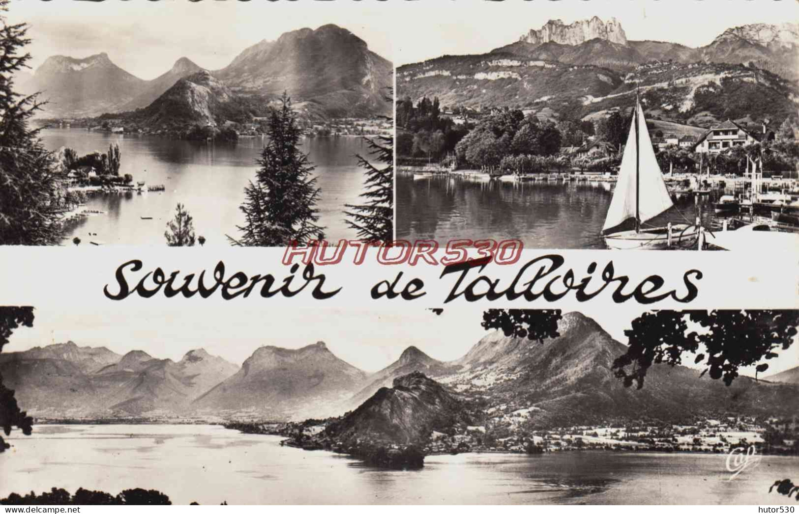 CPSM TALLOIRES - HAUTE SAVOIE - MULTIVUES - Talloires