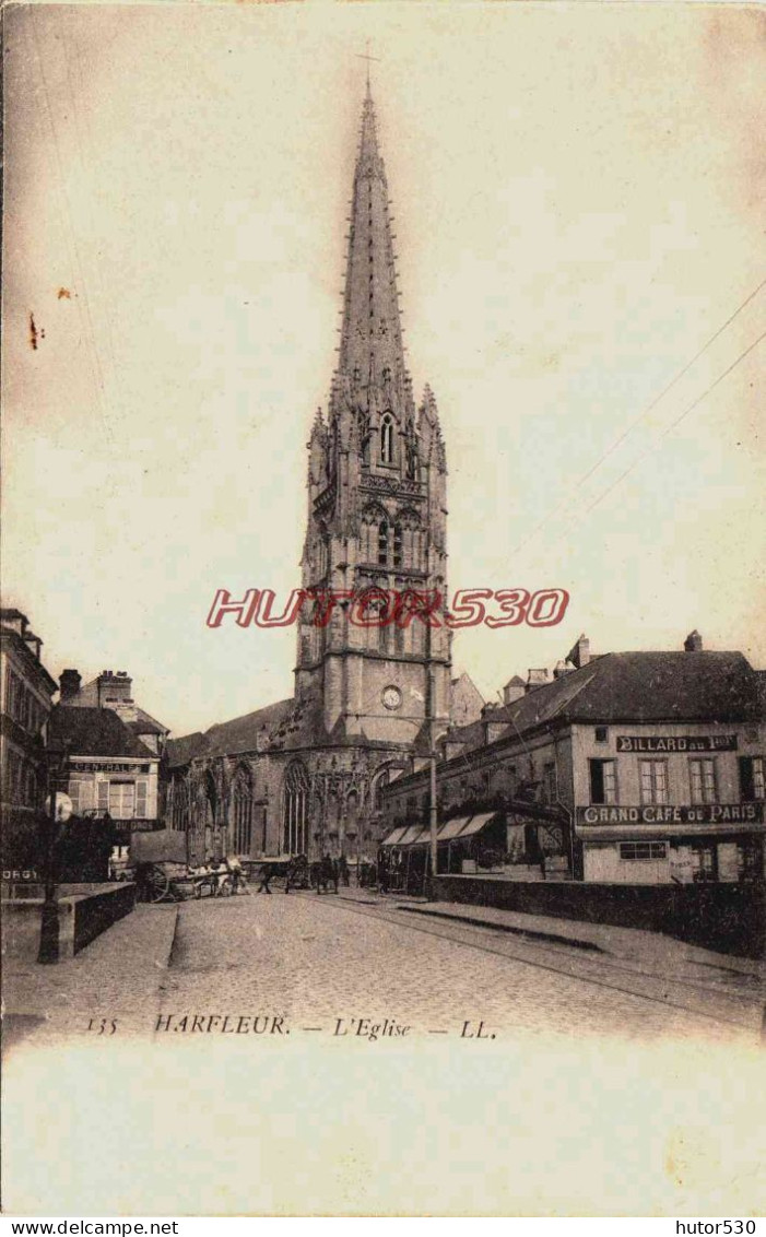 CPA HARFLEUR - SEINE MARITIME - L'EGLISE - Gournay-en-Bray