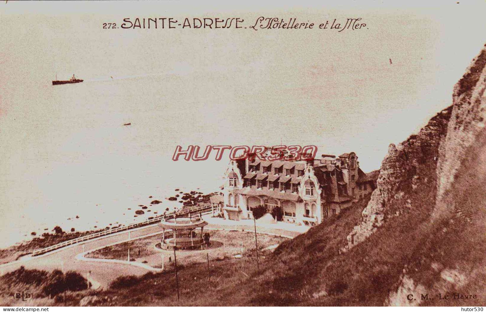 CPA SAINTE ADRESSE - SEINE MARITIME - L'HOTELLERIE - Sainte Adresse