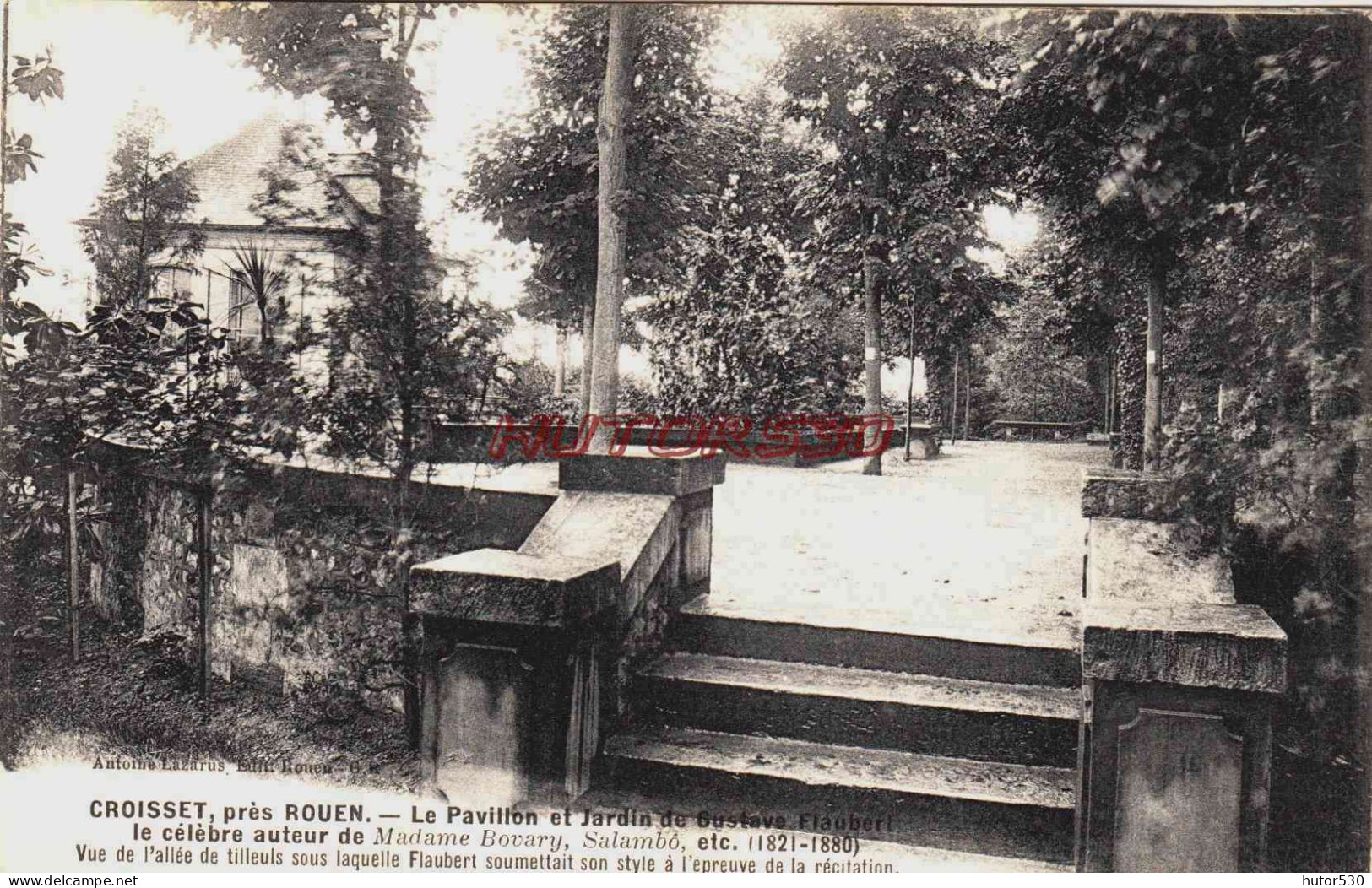 CPA CROISSET - SEINE MARITIME - LE PAVILLON DE GUSTAVE FLAUBERT - Autres & Non Classés