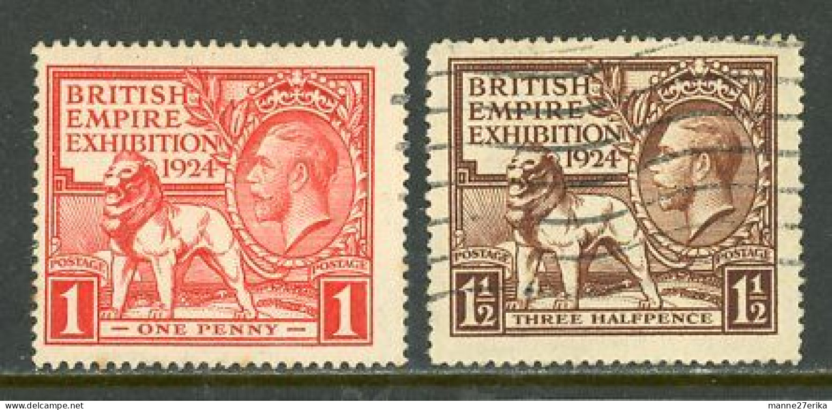 Great Britain 1924 "Empire Exibition" USED - Used Stamps