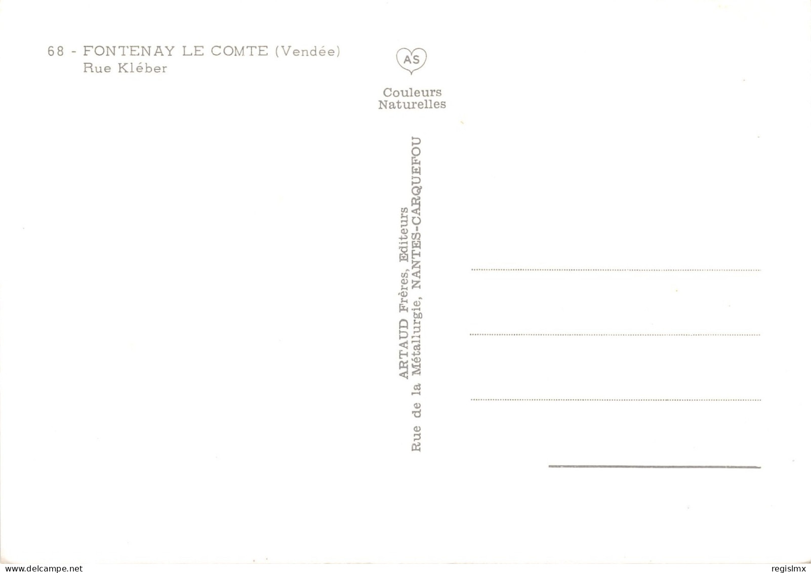 85-FONTENAY LE COMTE-N°1031-E/0341 - Fontenay Le Comte