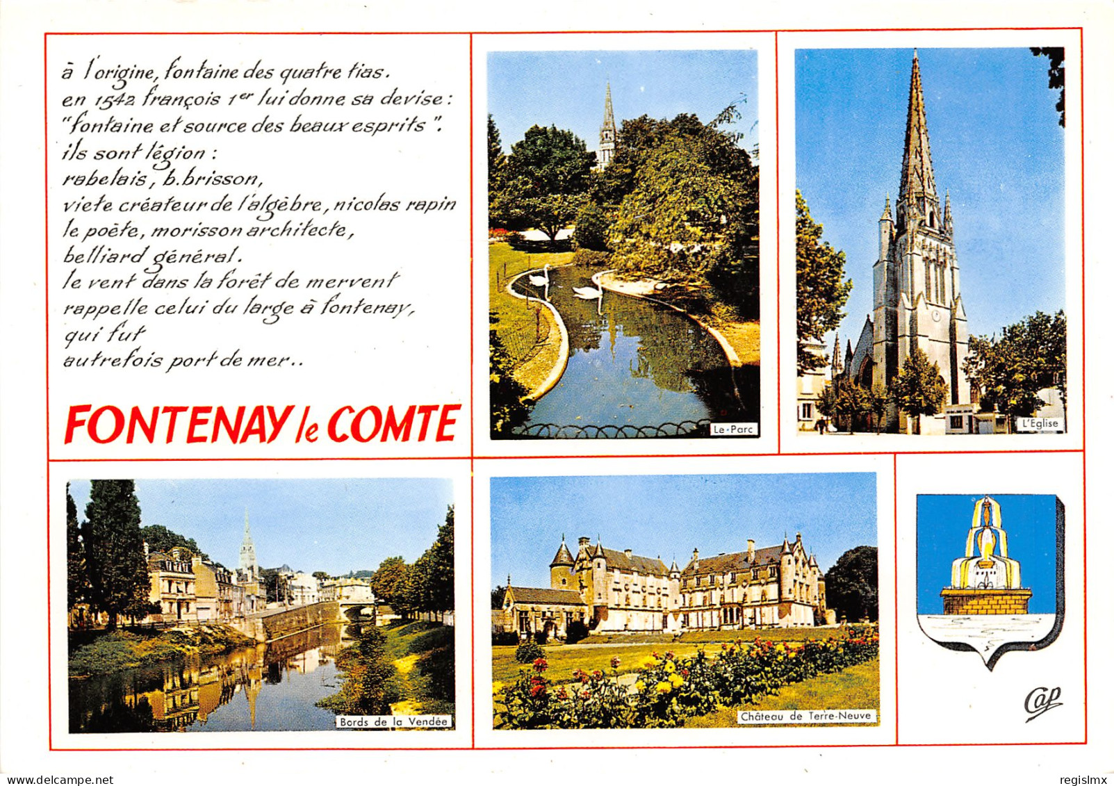 85-FONTENAY LE COMTE-N°1031-E/0239 - Fontenay Le Comte