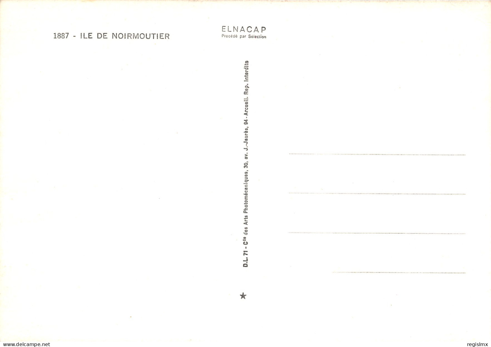 85-ILE DE NOIRMOUTIER-N°1031-E/0035 - Ile De Noirmoutier
