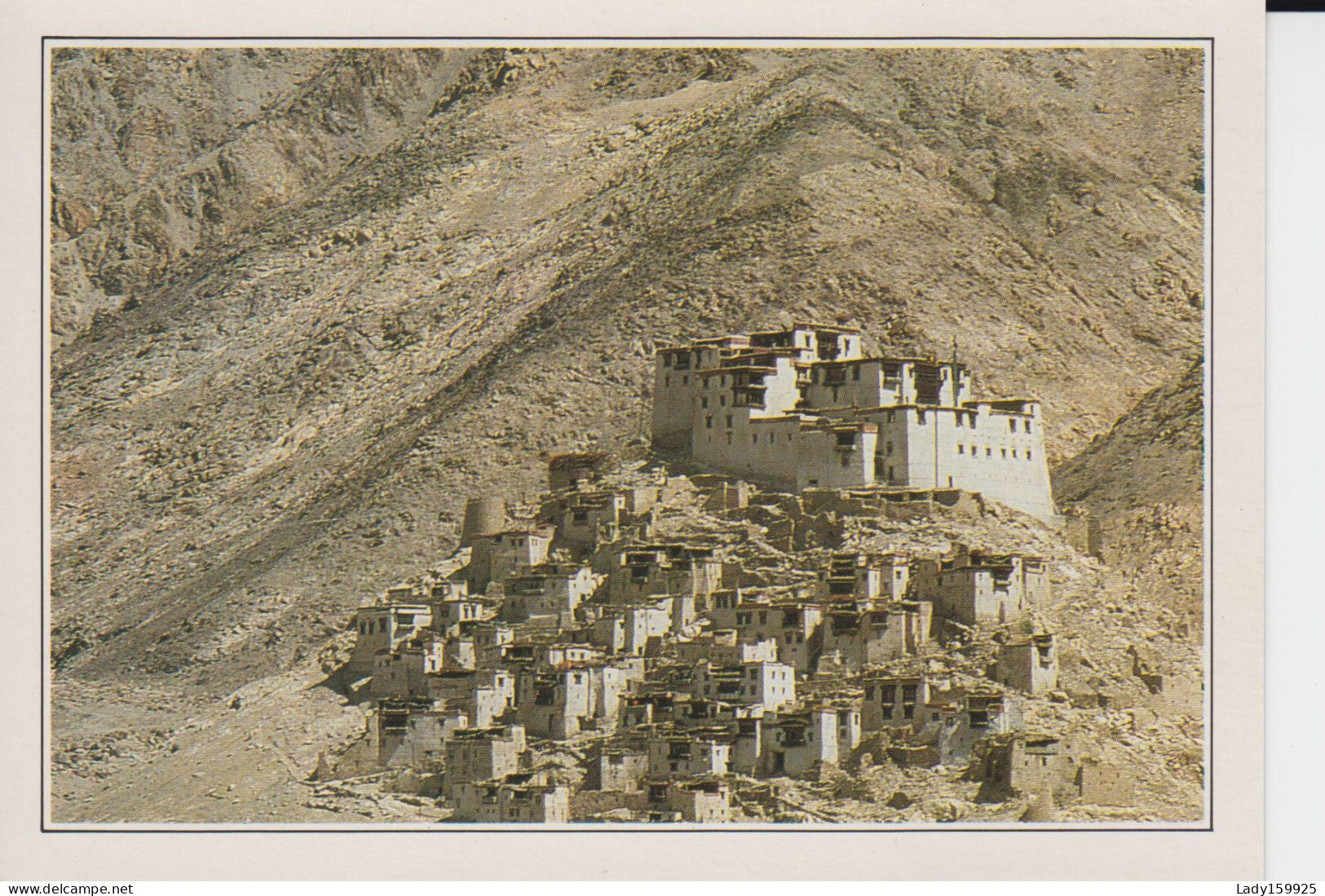 4 Cartes Inde Bénarès Evocation Ramayana Ladakh Monastère De Rizong Rajasthan Mont Abu Amritsar Golden Temple   CM 2 Sc - India