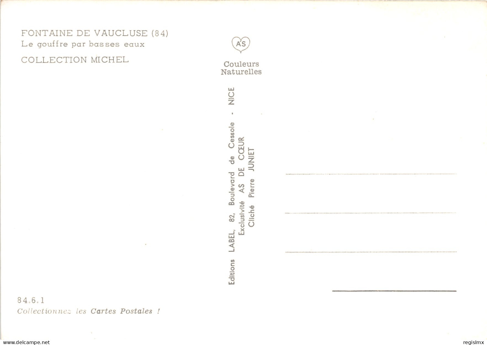 84-FONTAINE DE VAUCLUSE-N°1031-C/0349 - Andere & Zonder Classificatie