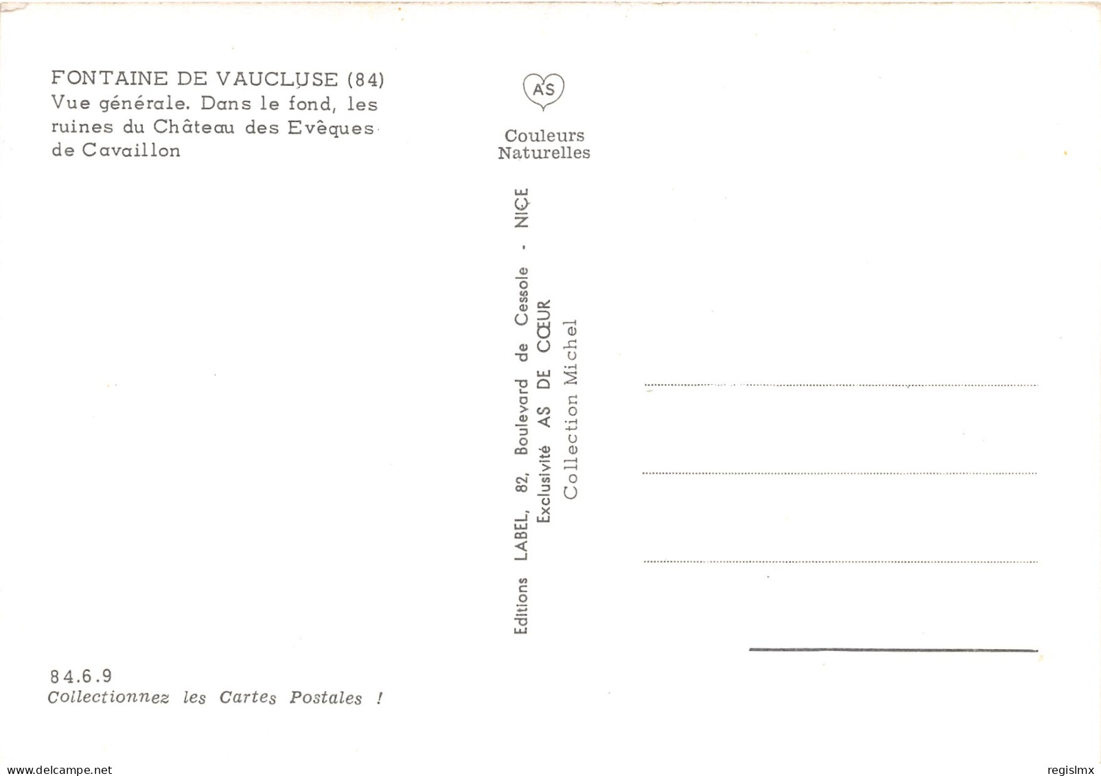 84-FONTAINE DE VAUCLUSE-N°1031-C/0343 - Andere & Zonder Classificatie