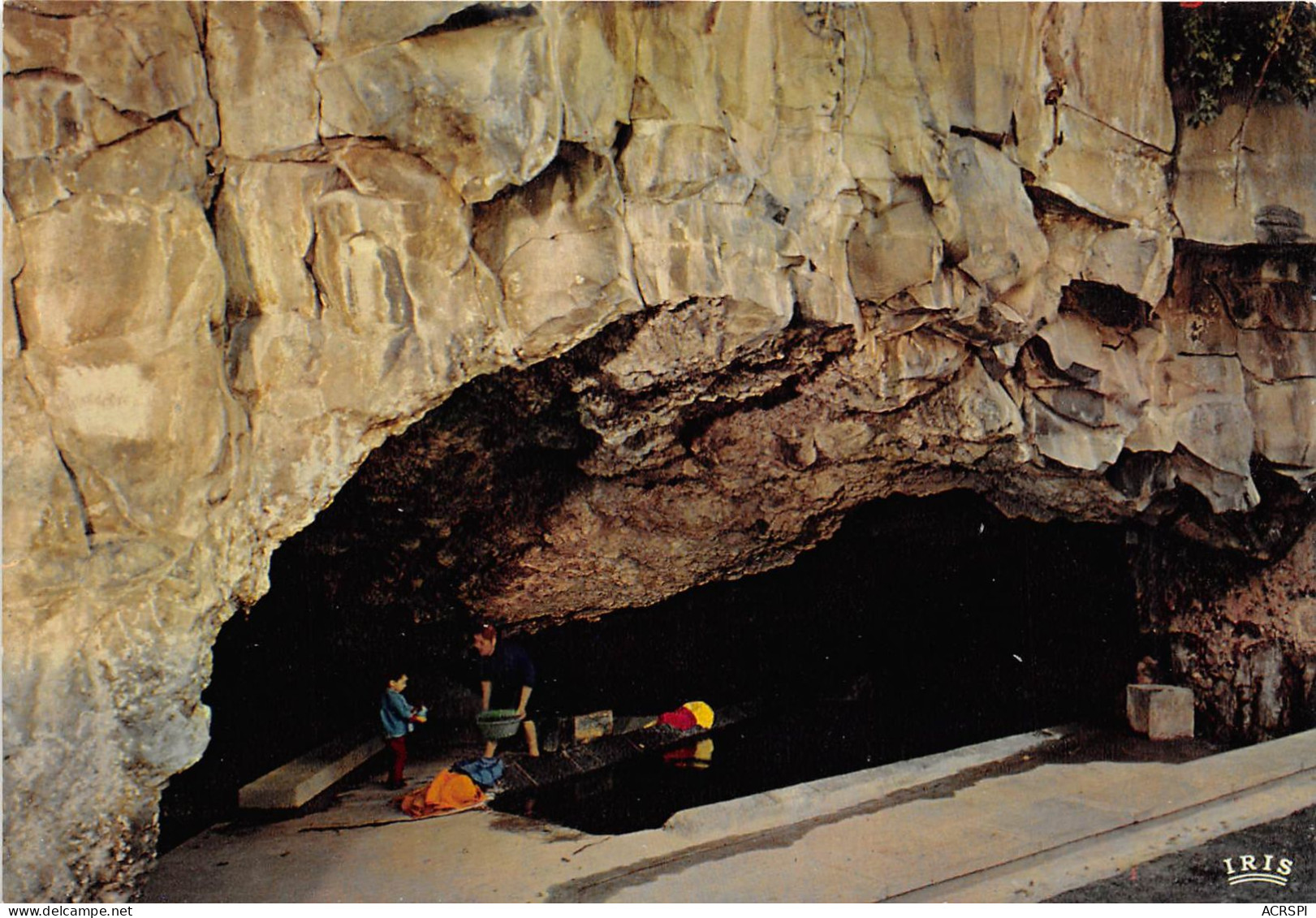 ROYAT Station Du Coeur La Grotte Des Laveuses Magnifique Bloc De Granit 18(scan Recto-verso) MA2218 - Royat