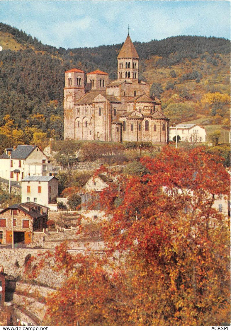 Eglise De SAINT NECTAIRE Haut Lieu Du Roman Francais 26(scan Recto-verso) MA2217 - Saint Nectaire