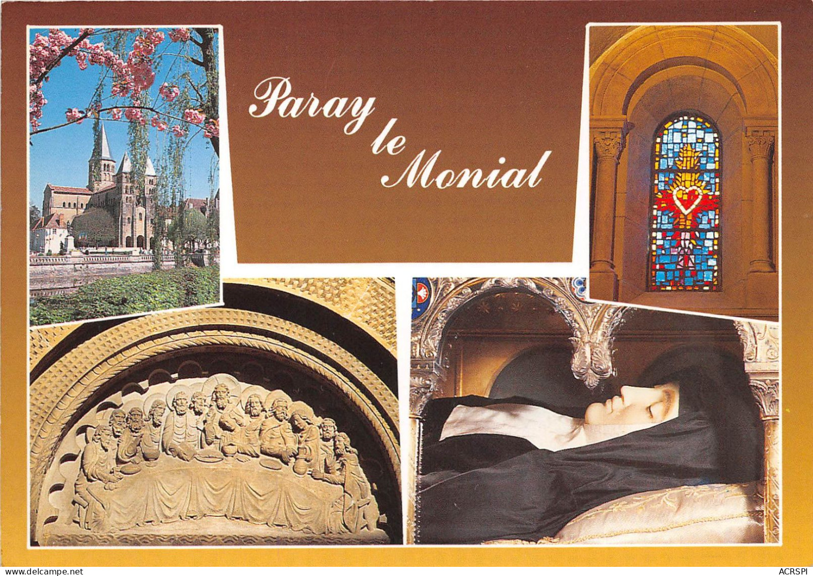 PARAY LE MONIAL Basilique Romaine Des XI E S 18(scan Recto-verso) MA2207 - Paray Le Monial