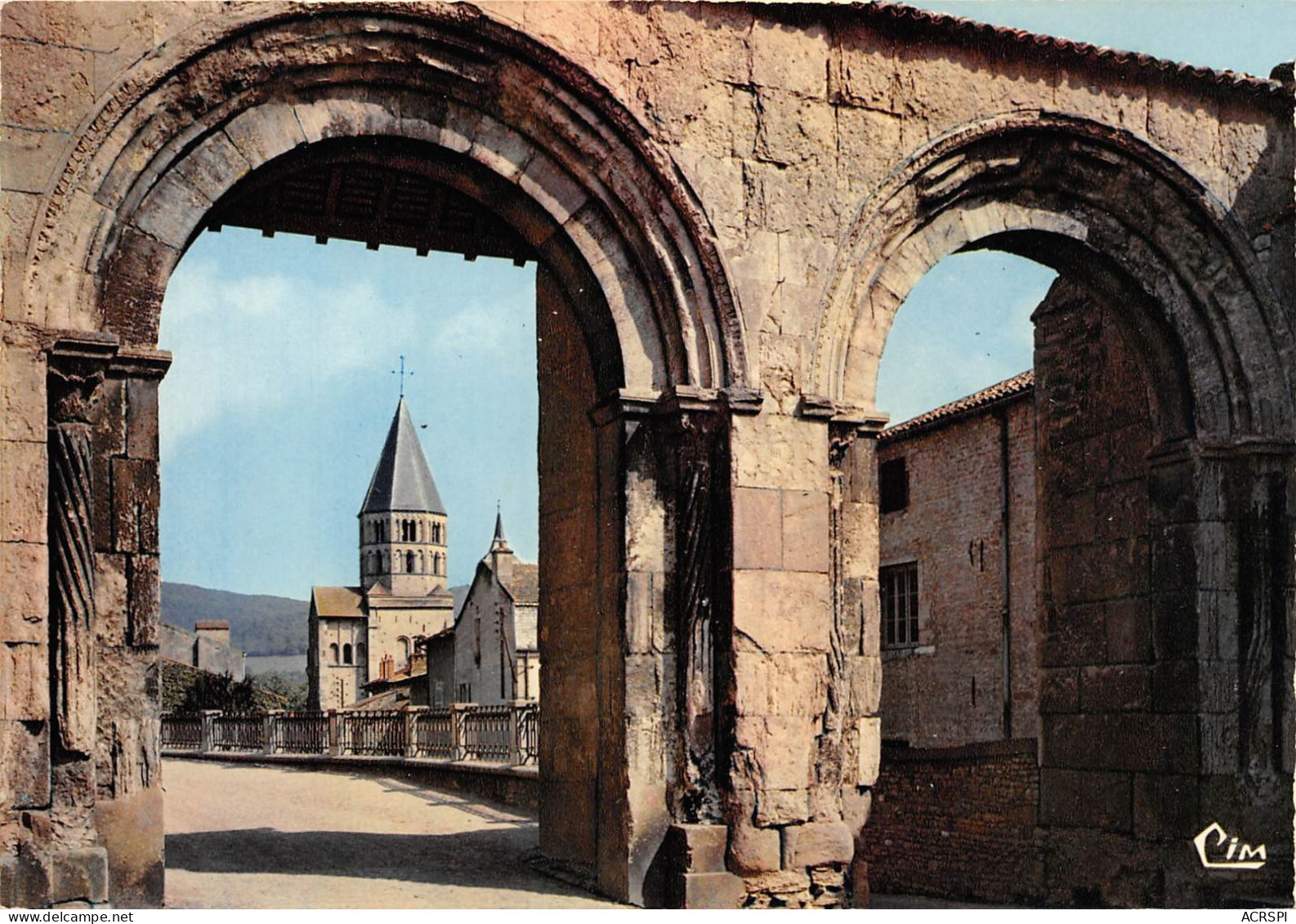CLUNNY Portes Abbatiales Et Transept Sud De L Abbaye 24(scan Recto-verso) MA2206 - Cluny
