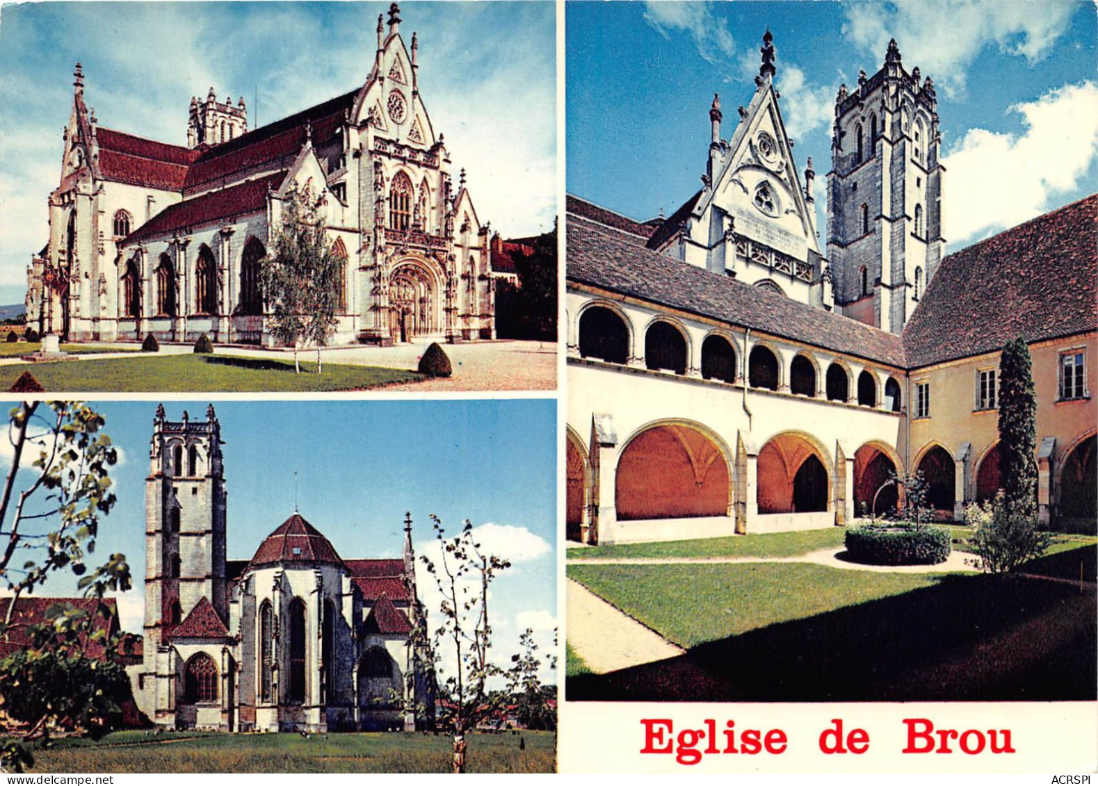 BOURG EN BRESSE EGLISE DE BROU 26(scan Recto-verso) MA2205 - Brou Church