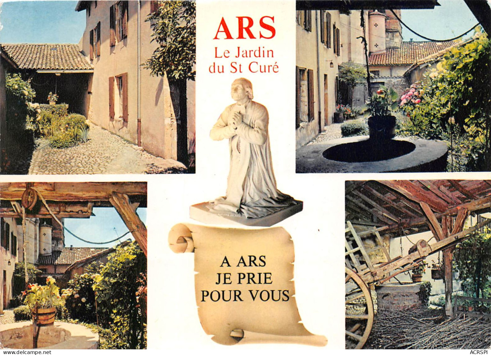 ARS Le Jardin Du Saint Cure 24(scan Recto-verso) MA2202 - Ars-sur-Formans