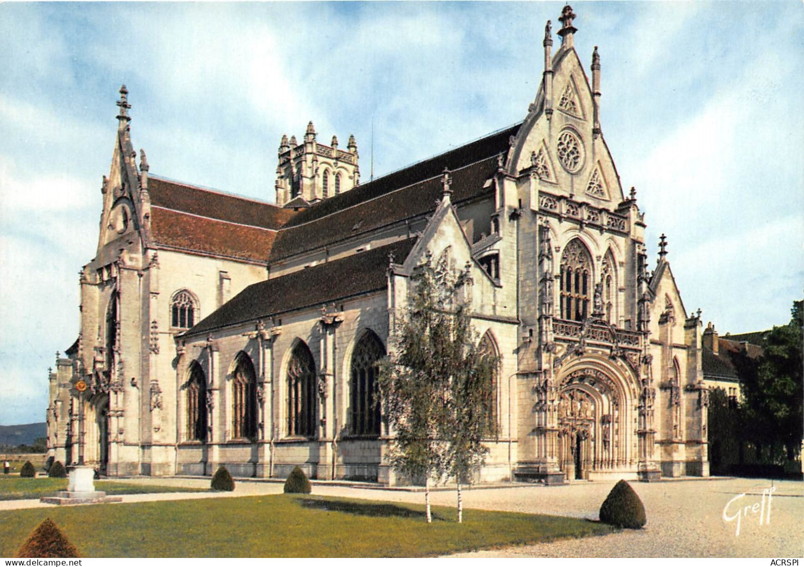 BOURG EN BRESSE Eglise De Brou L Un Des Plus Parfaits Edifice De Style Flamboyant 13(scan Recto-verso) MA2202 - Eglise De Brou