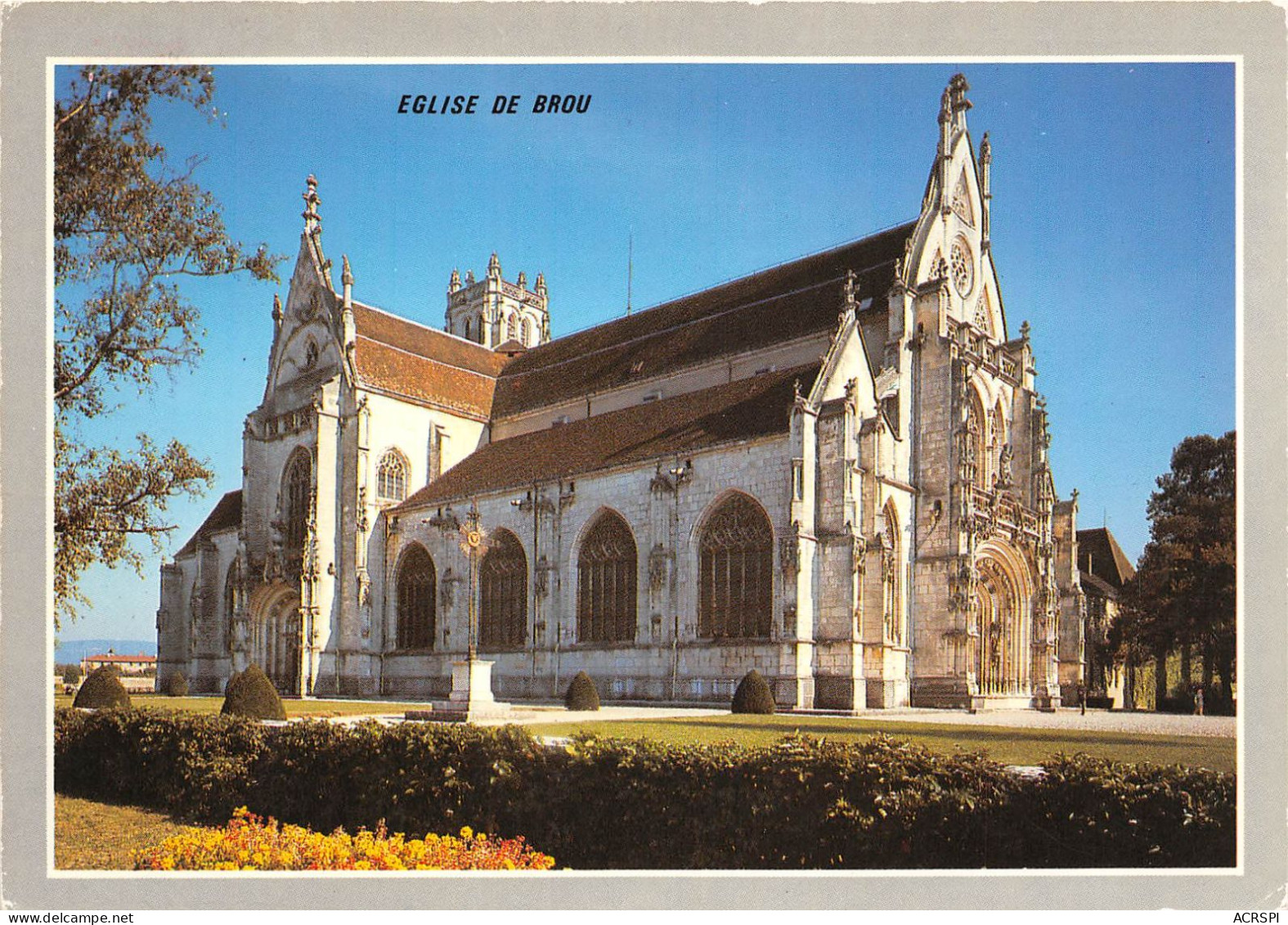 BOURG EN BRESSE Eglise De Brou XVIe Siecle 7(scan Recto-verso) MA2202 - Brou - Kerk