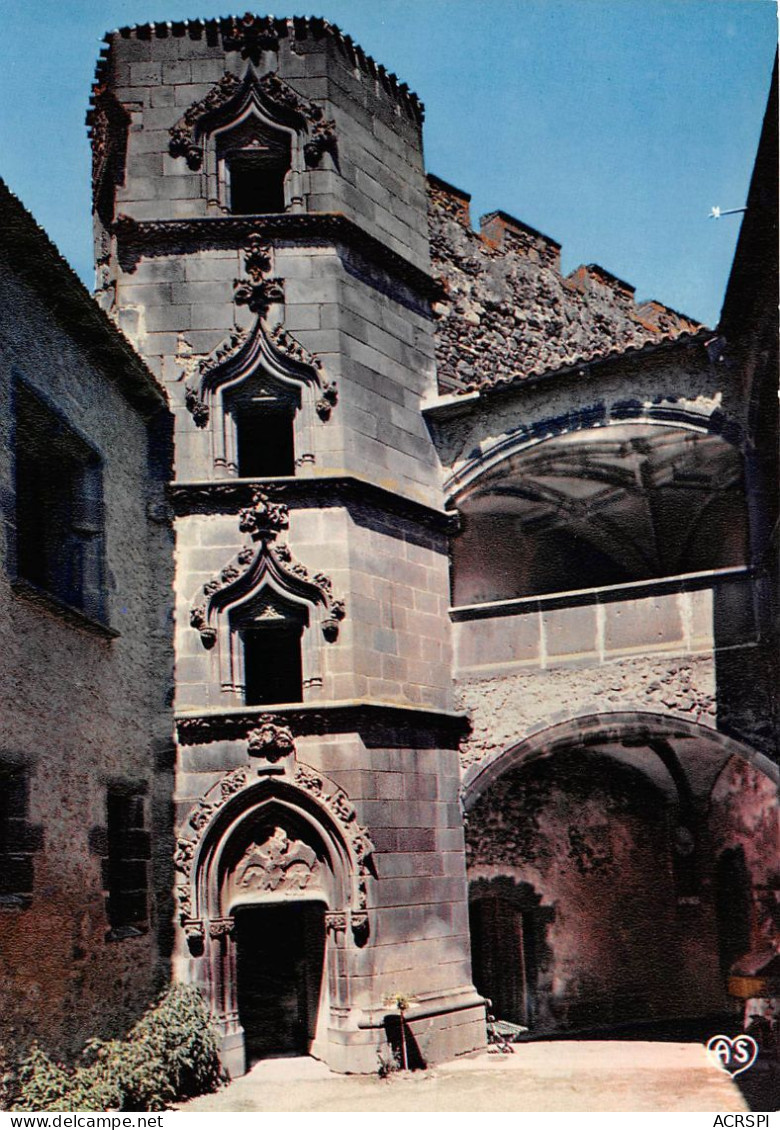 CHATEAU DE TOURNOEL Tourelle Contre Le Donjon Carre 5(scan Recto-verso) MA2231 - Saint Nectaire