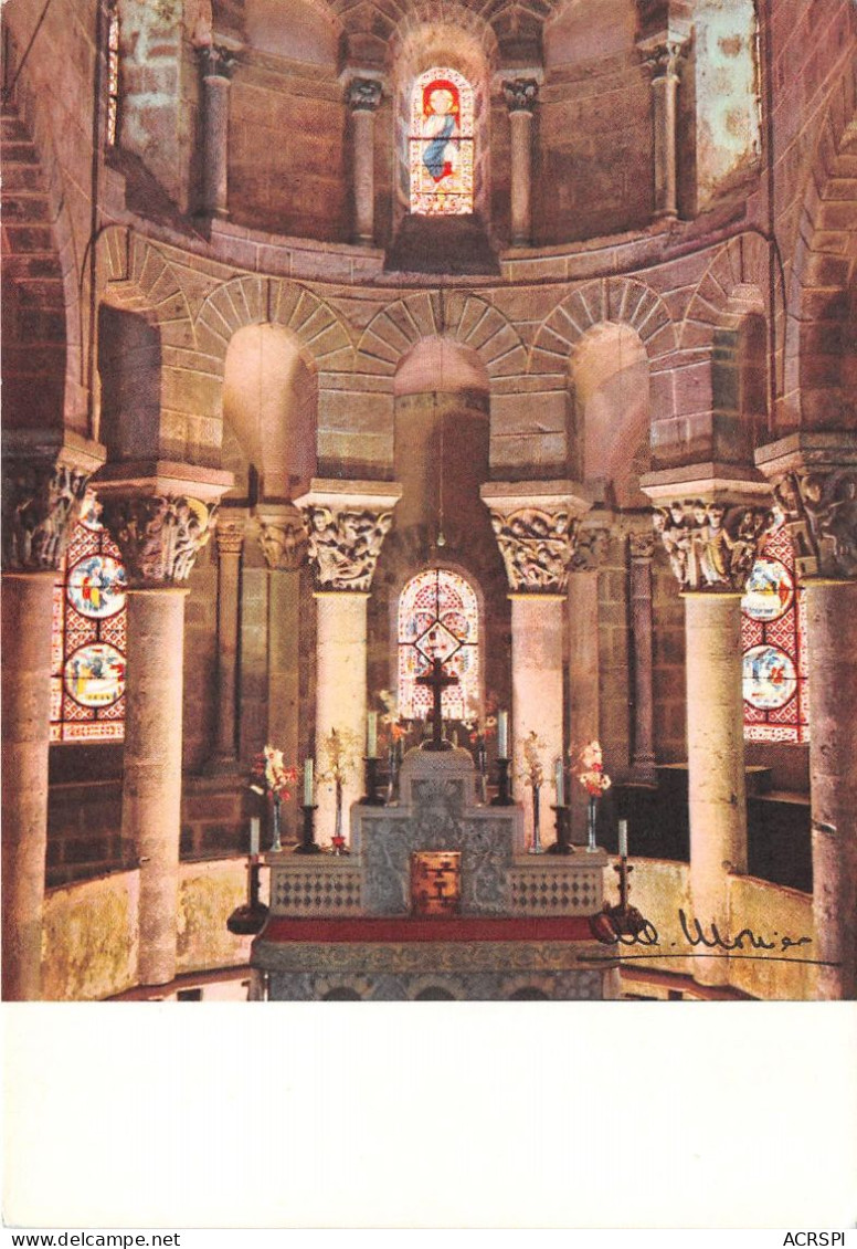 SAINT NECTAIRE Le Choeur De L Eglise Romane 19(scan Recto-verso) MA2229 - Saint Nectaire