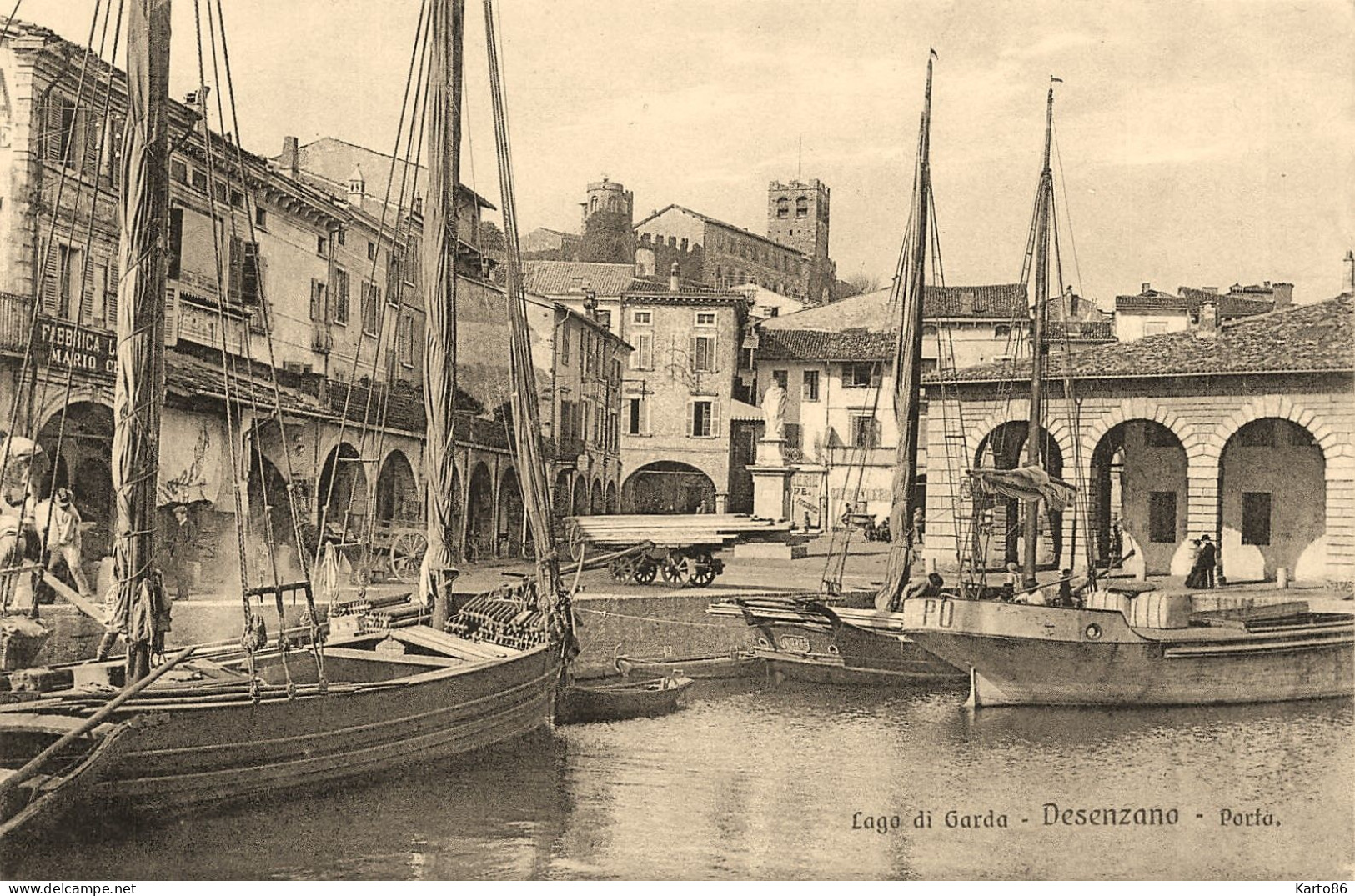 Desenzano , Brescia * Porta , Lago Di Garda * Lombardia Italia - Brescia