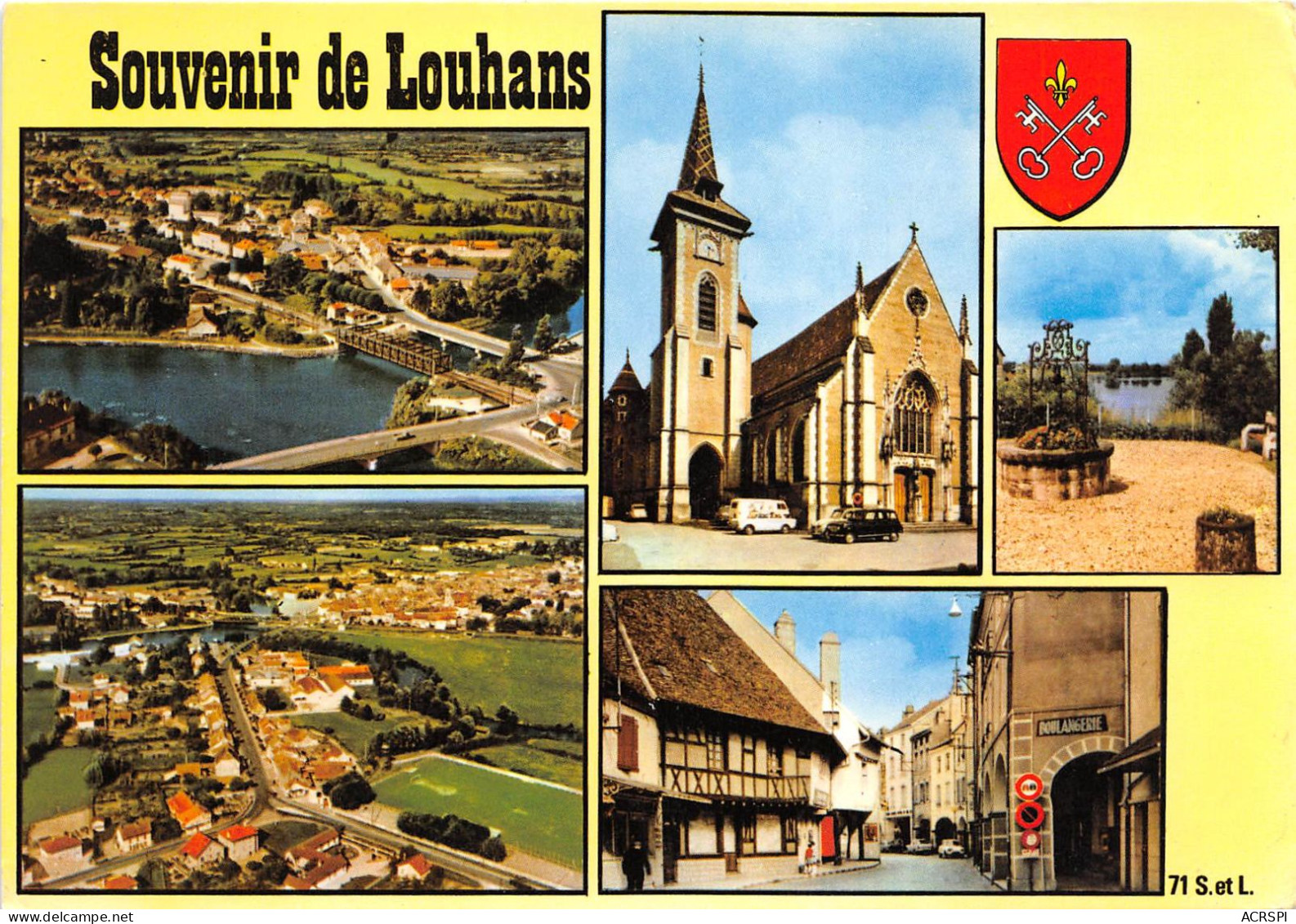 Souvenir De LOUHANS 24(scan Recto-verso) MA2227 - Louhans