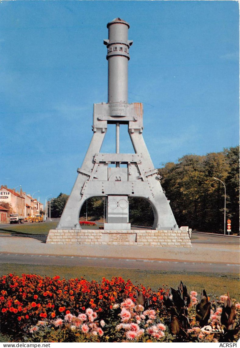 LE CREUSOT Carrefour Du 8 Mai Le Marteau Pilon De Bourbon 5(scan Recto-verso) MA2226 - Le Creusot