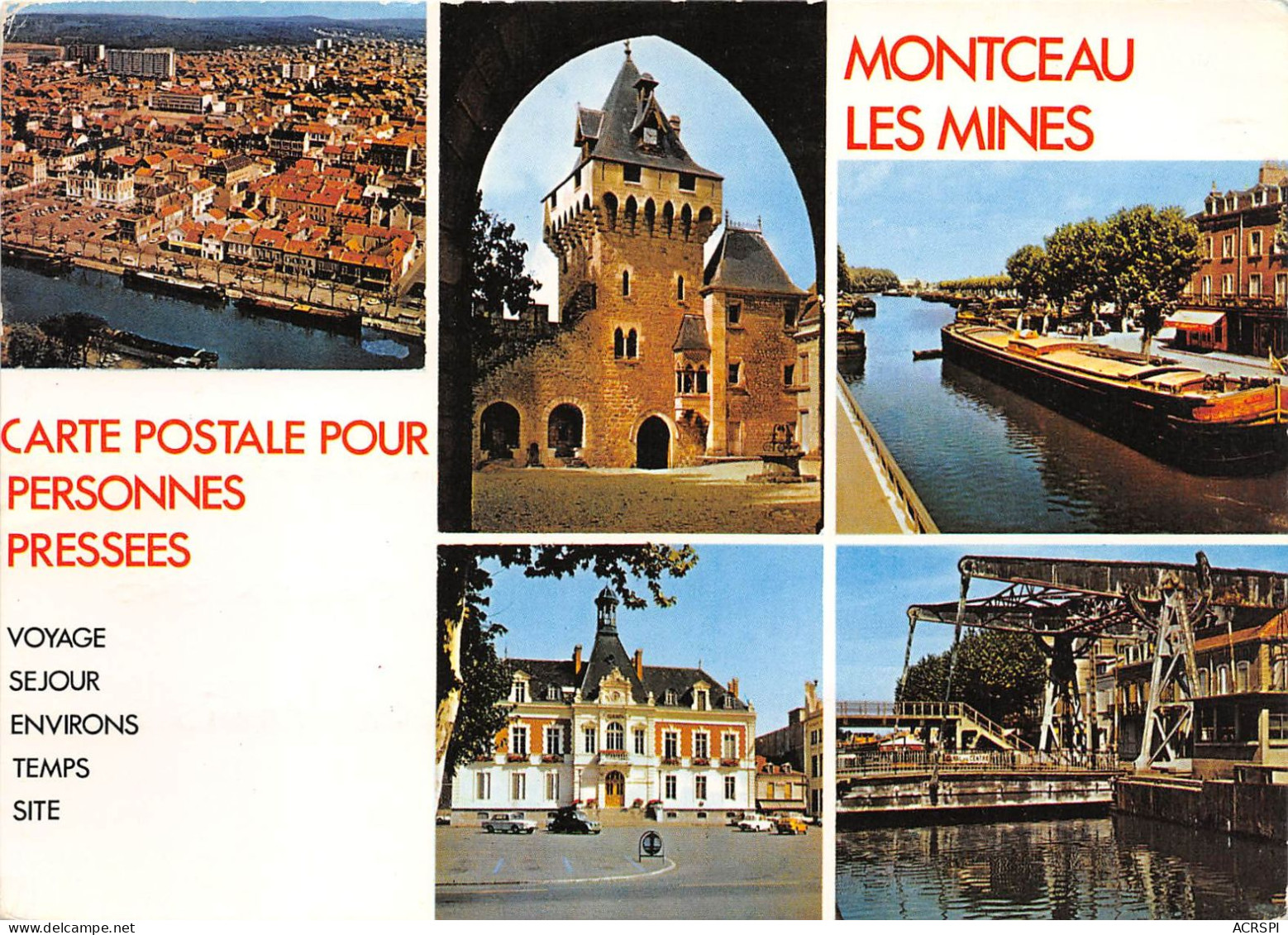 MONTCEAU LES MINES 2(scan Recto-verso) MA2226 - Montceau Les Mines