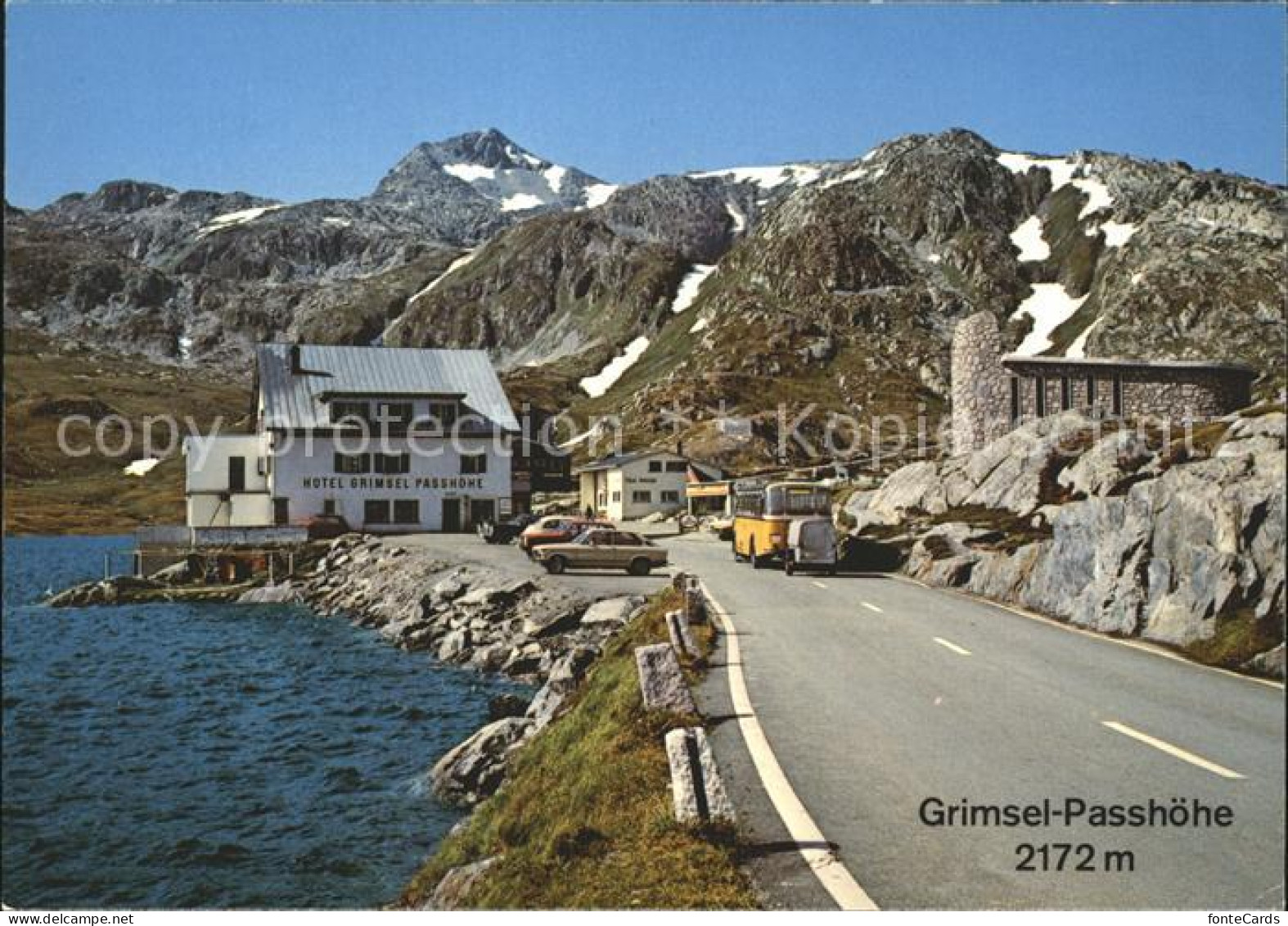 12263223 Grimsel Pass Passhoehe Hotel St Christophorus Kapelle Grimsel Pass - Other & Unclassified
