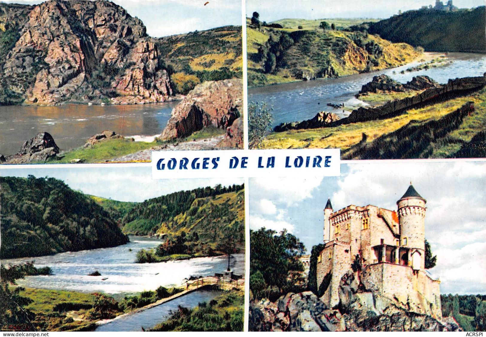 Environs De ROANNE Gorges De La Loire 22(scan Recto-verso) MA2254 - Roanne