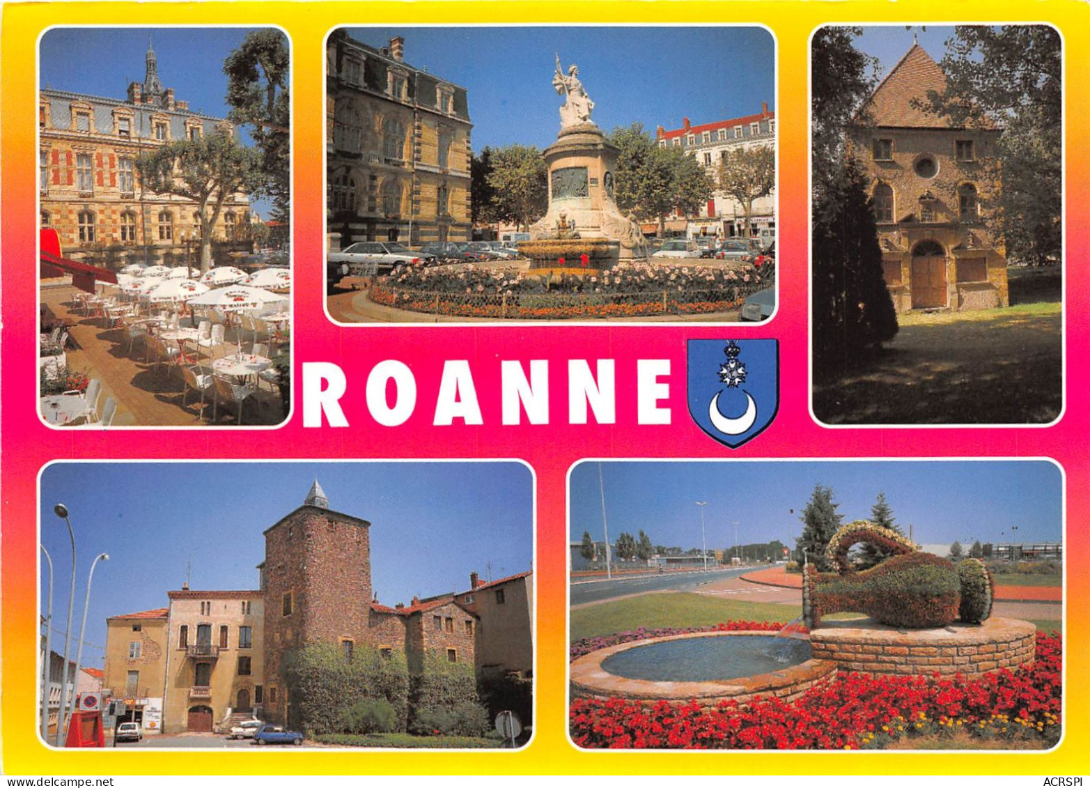 ROANNE 4 (scan Recto-verso) MA2254 - Roanne