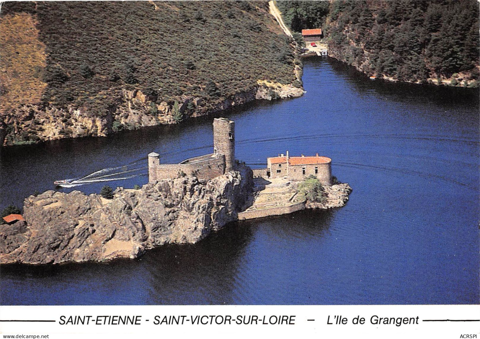 Les Environs De FIRMINY Roche La Mliere Saint Etienne Saint Victor Sur Loire Vue Aerienne 29(scan Recto-verso) MA2249 - Firminy