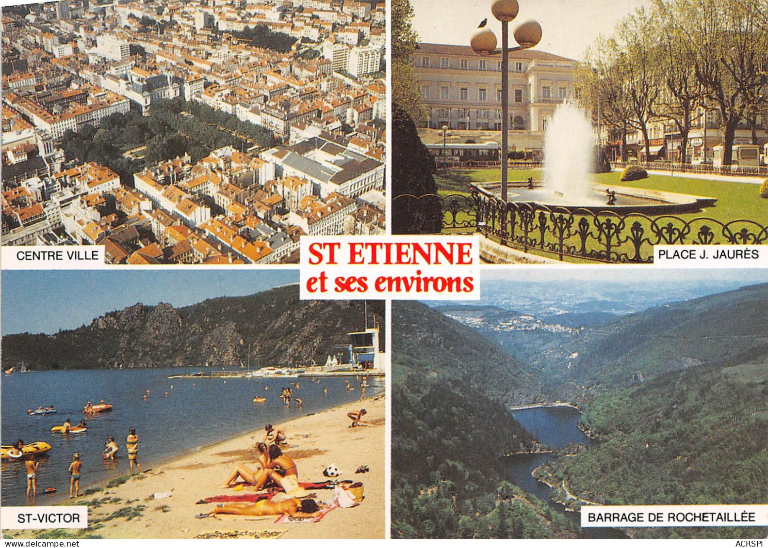 ST ETIENNE Et Ses Environs 16(scan Recto-verso) MA2249 - Saint Etienne