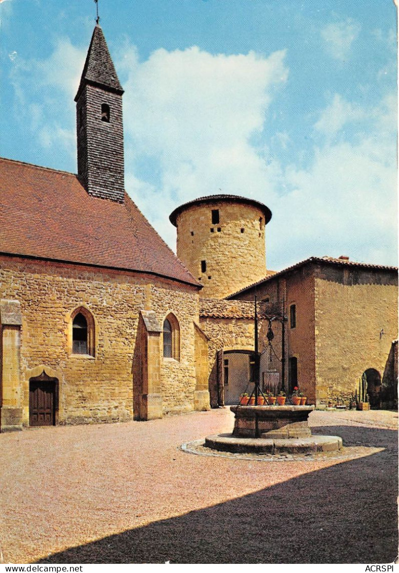 CHARLIEU Abbaye Benedictine Cour De L Hotel Du Prieur Et La Tour Philippe Auguste 6(scan Recto-verso) MA2248 - Charlieu