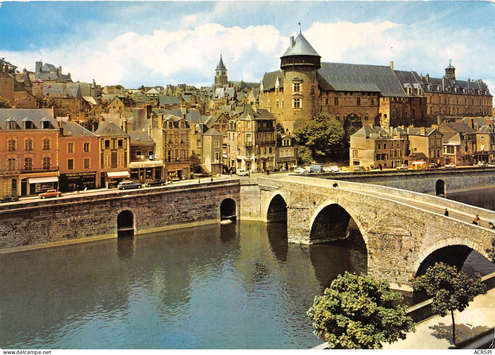 LAVAL Le Chateau Et Le Vieux Pont 15(scan Recto-verso) MA2247 - Laval