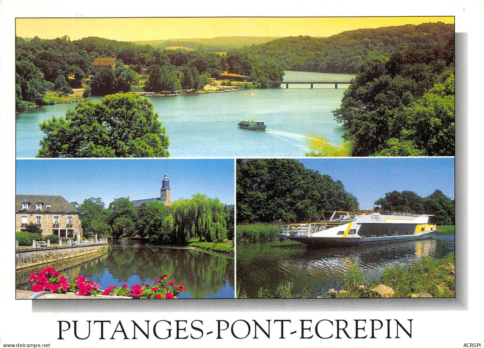 PUTANGES Pont Ecrepin Le Lac De Rabodanges Les Bords De L Orne 8(scan Recto-verso) MA2246 - Putanges