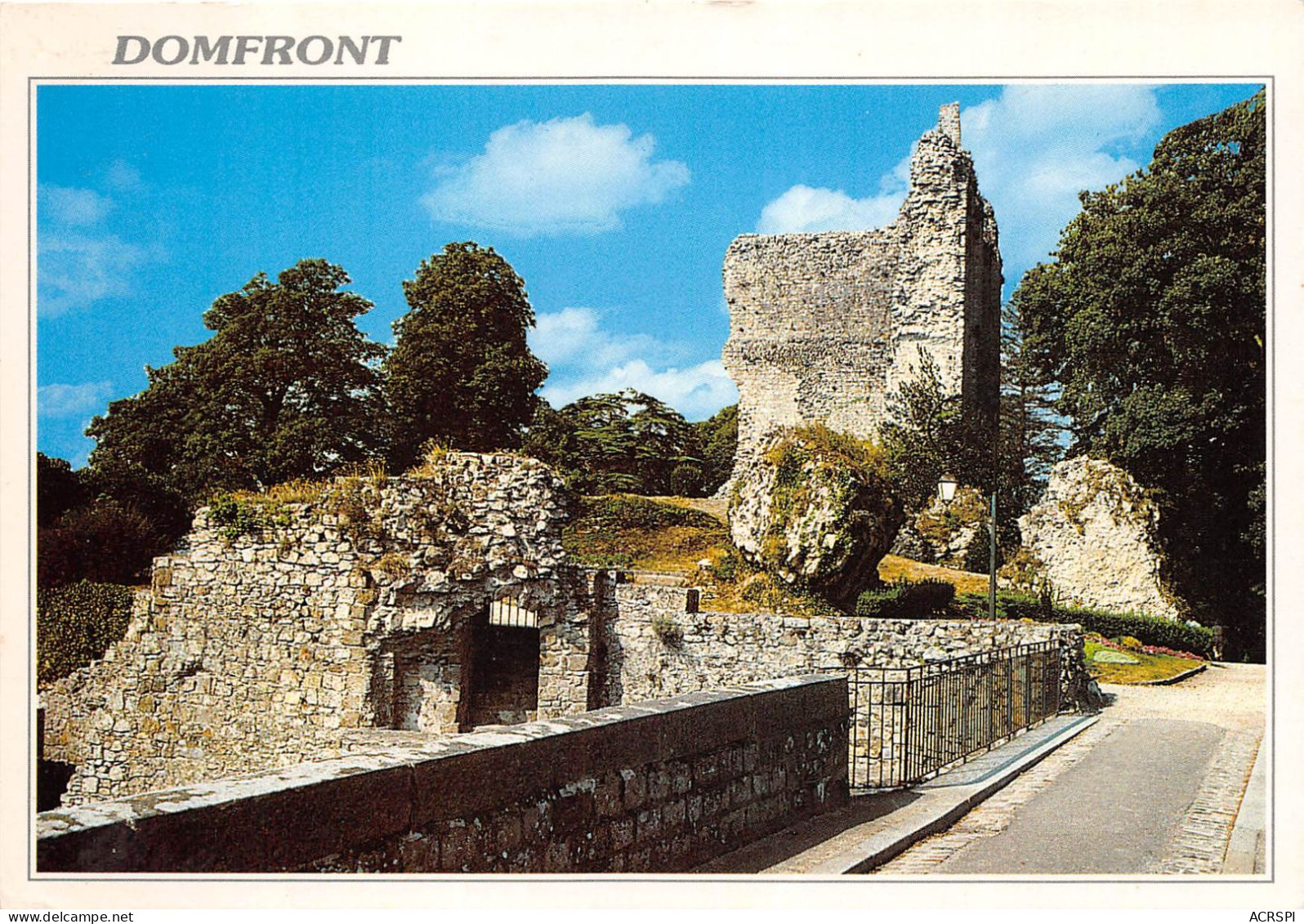 DOMFRONT Les Ruines Du Donjon 3(scan Recto-verso) MA2245 - Domfront