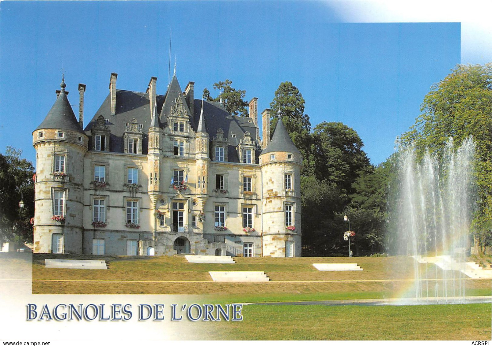 BAGNOLES DE L ORNE Le Chateau 13(scan Recto-verso) MA2244 - Bagnoles De L'Orne