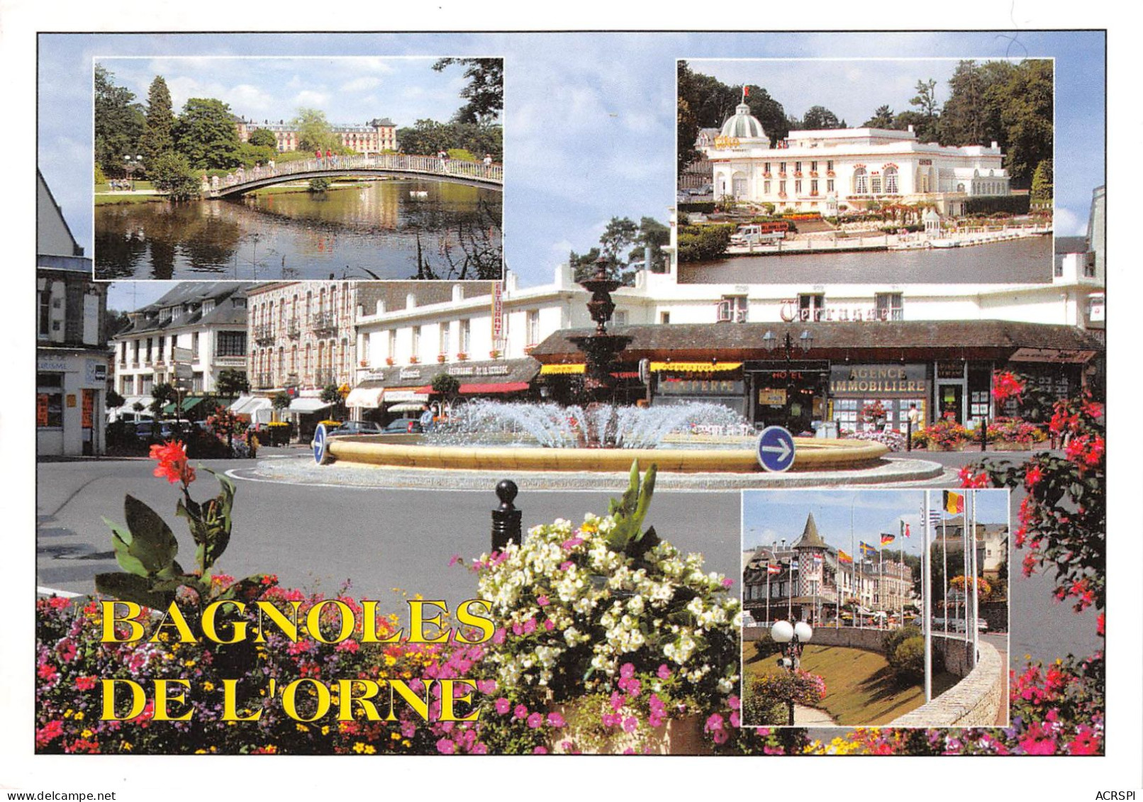 BAGNOLES DE L ORNE Station Thermale 11(scan Recto-verso) MA2244 - Bagnoles De L'Orne