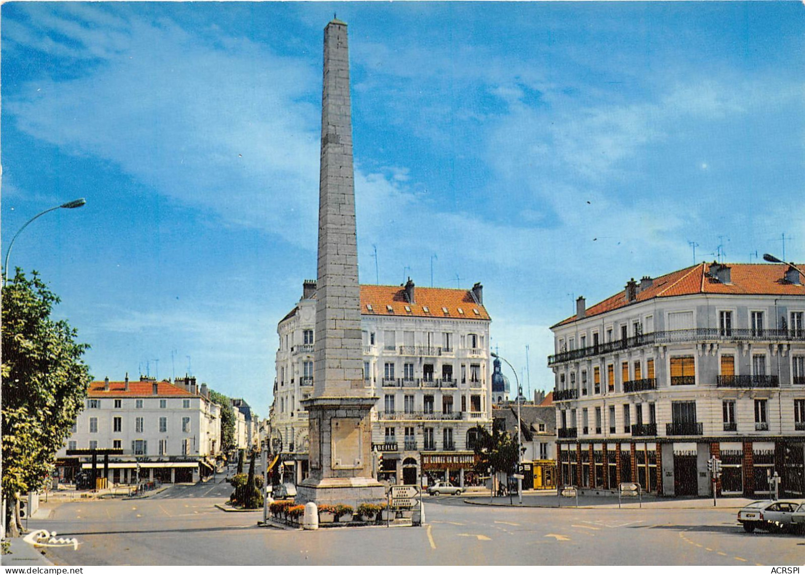 CHALON SUR SAONE Place De L Obelisque 19(scan Recto-verso) MA2243 - Chalon Sur Saone