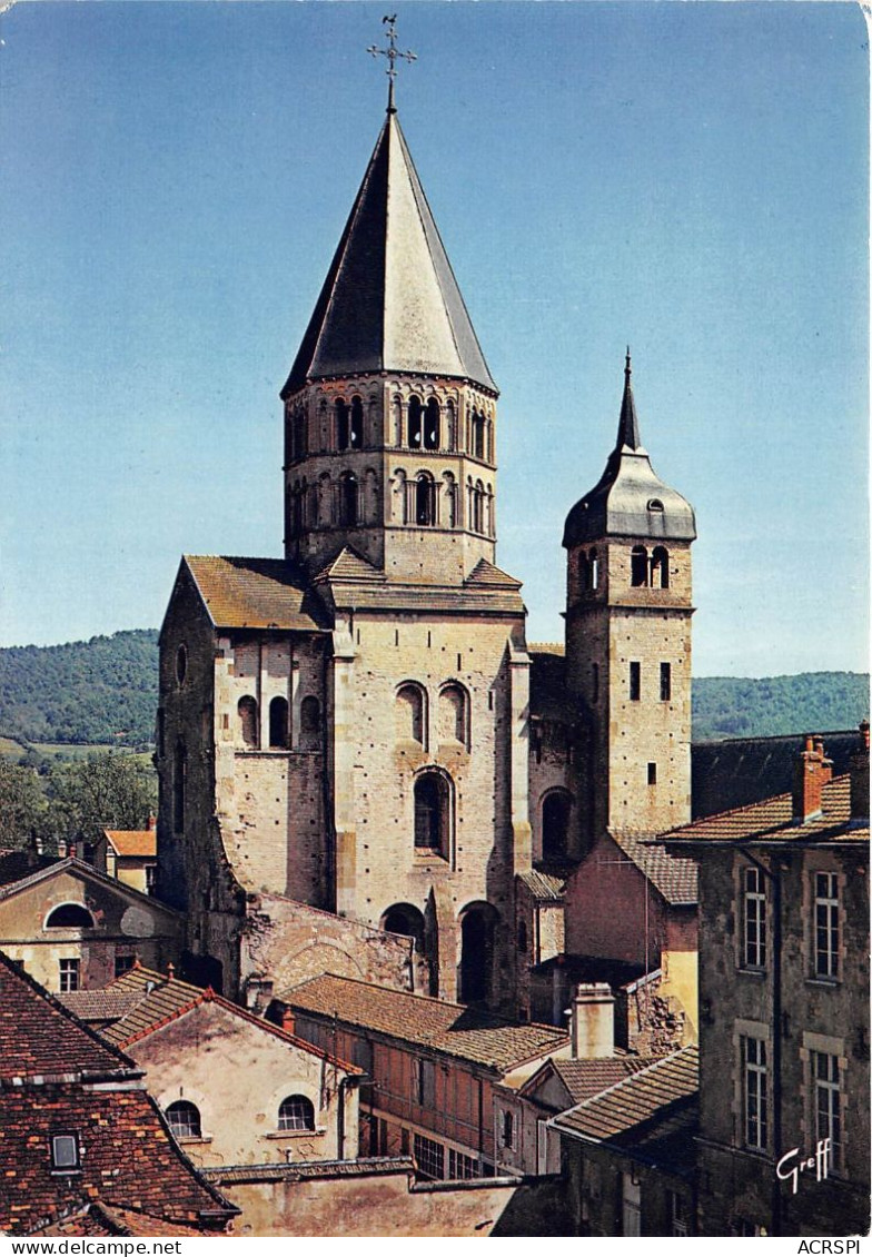 Abbaye De CLUNY Clocher De Le Au Benite Et Clocher De L Horloge 8(scan Recto-verso) MA2243 - Cluny