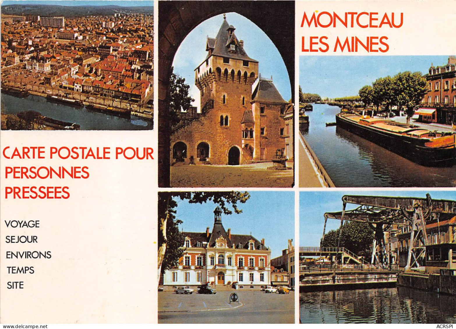 MONTCEAU LES MINES 16(scan Recto-verso) MA2242 - Montceau Les Mines
