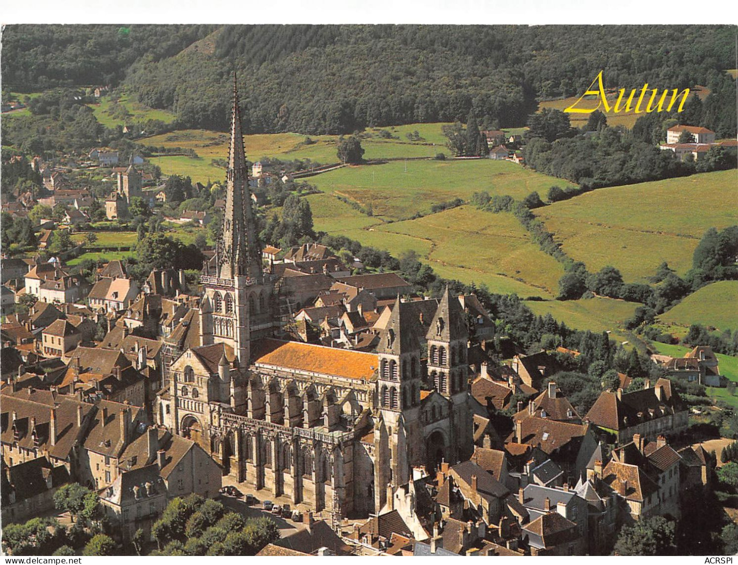 AUTUN Cathedrale Saint Lazare 11(scan Recto-verso) MA2240 - Autun