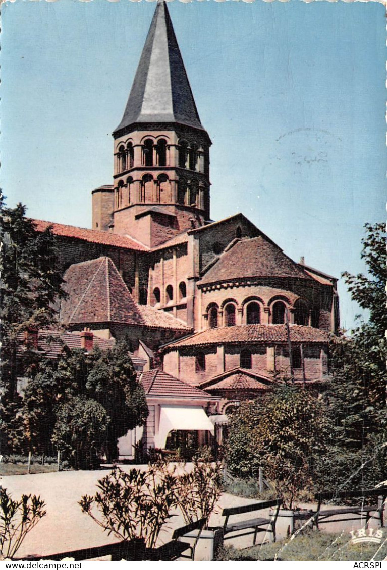 PARAY LE MONIAL La Basilique Chevet Prise Du Parc Des Chapelins 24(scan Recto-verso) MA2240 - Paray Le Monial